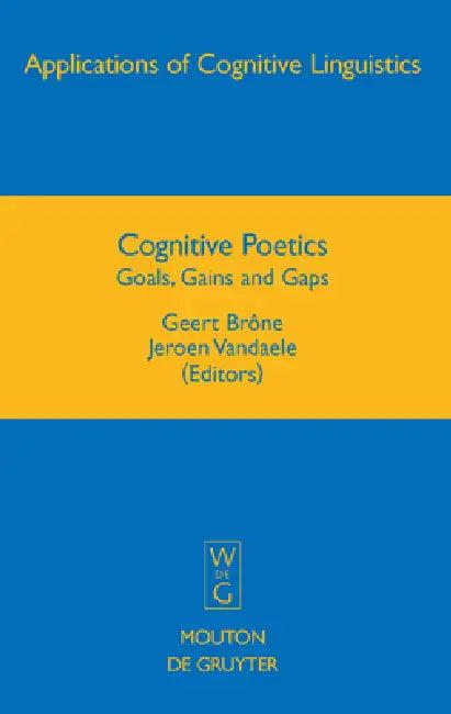 Cognitive Poetics (English, Geert Brône | Jeroen Vandaele)