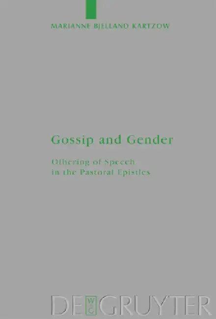 Gossip and Gender (English, Marianne Bjelland Kartzow)