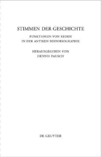 Stimmen der Geschichte (English, Dennis Pausch)