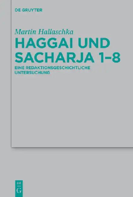 Haggai und Sacharja 1-8 (English, Martin Hallaschka)