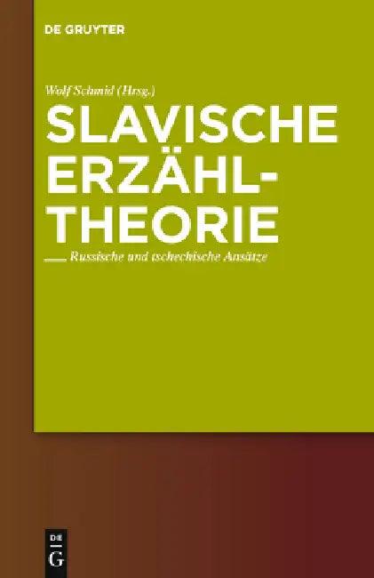 Slavische Erzähltheorie (English, Wolf Schmid)