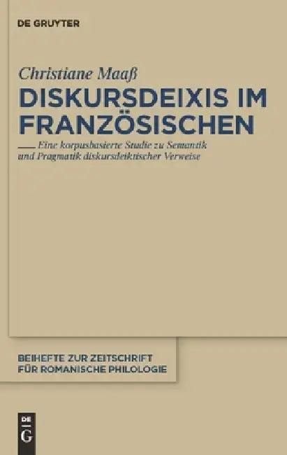 Diskursdeixis im Französischen (English, Christiane Maaß)