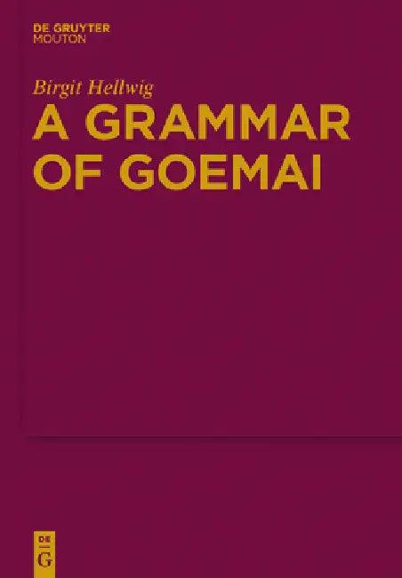A Grammar of Goemai (English, Birgit Hellwig)