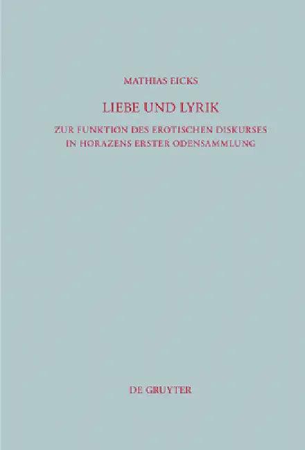 Liebe und Lyrik (English, Mathias Eicks)