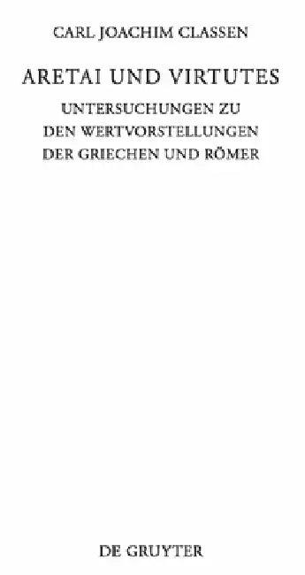 Aretai und Virtutes (English, Carl Joachim Classen)