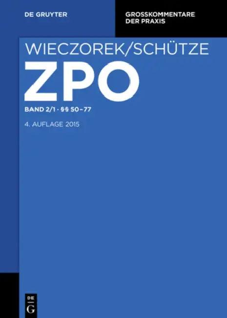 §§ 50-77 (English, Heinz-Peter Mansel)