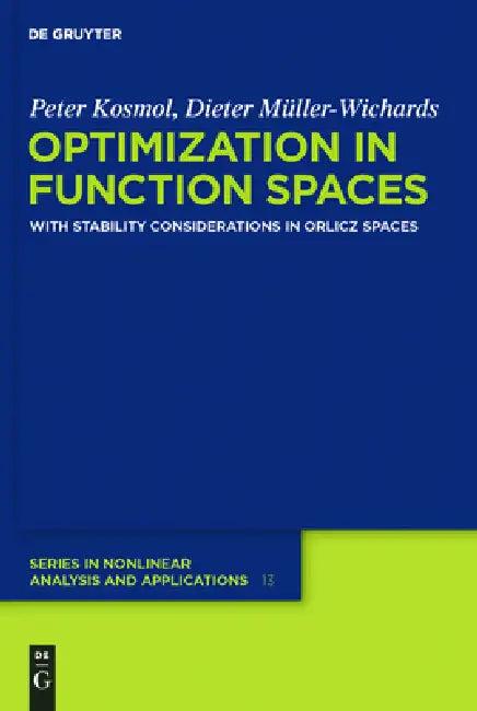 Optimization in Function Spaces (English, Peter Kosmol | Dieter Müller-Wichards)