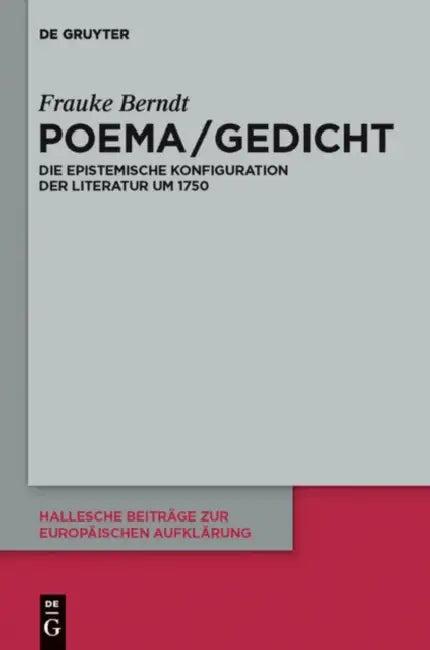 Poema / Gedicht (English, Frauke Berndt)