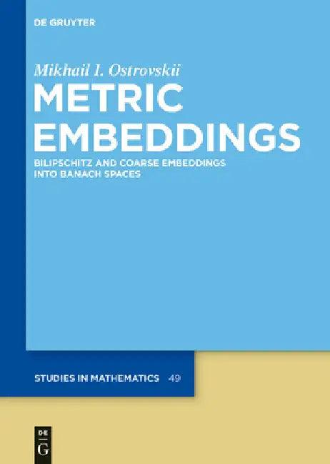 Metric Embeddings (English, Mikhail I. Ostrovskii)