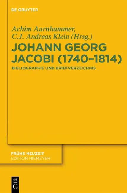 Johann Georg Jacobi (1740-1814) (English, Achim Aurnhammer | C. J. Andreas Klein)