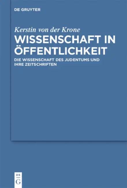 Wissenschaft in Öffentlichkeit (English, Kerstin Von Der Krone)