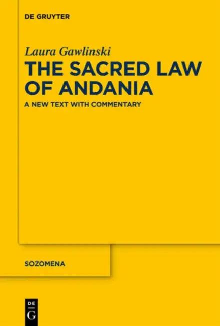 The Sacred Law of Andania (English, Laura Gawlinski)