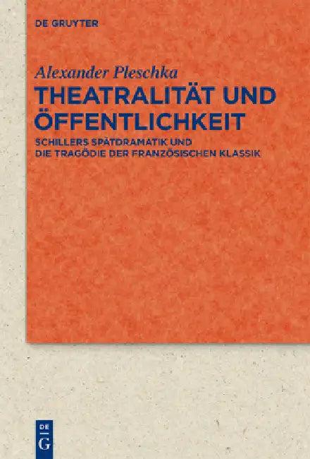 Theatralität und Öffentlichkeit (English, Alexander Pleschka)