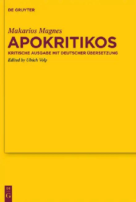 Apokritikos (English, Makarios Magnes | Ulrich Volp)