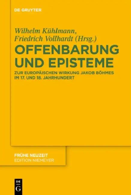 Offenbarung und Episteme (English, Wilhelm Kühlmann | Friedrich Vollhardt)