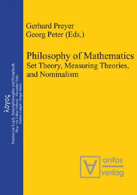 Philosophy of Mathematics (English, Gerhard Preyer | Georg Peter)