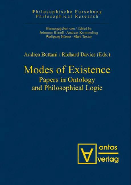 Modes of Existence (English, Andrea Bottani | Richard Davies)