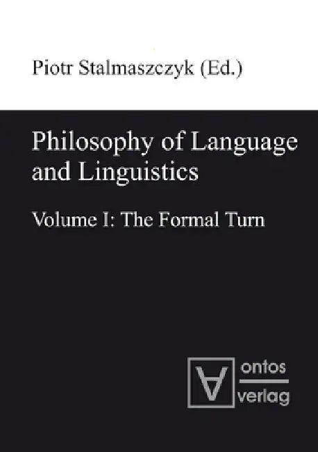 Philosophy of Language and Linguistics (English, Piotr Stalmaszczyk)