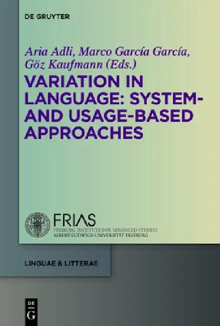 Variation in Language (English, Aria Adli | Marco García García | Göz Kaufmann)