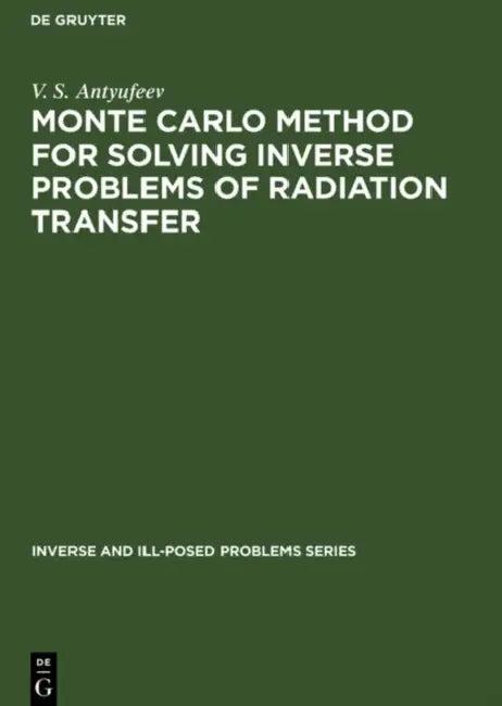 Monte Carlo Method for Solving Inverse Problems of Radiation Transfer (English, V. S. Antyufeev)