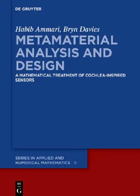 Metamaterial Analysis and Design (English, Habib Ammari | Bryn Davies)