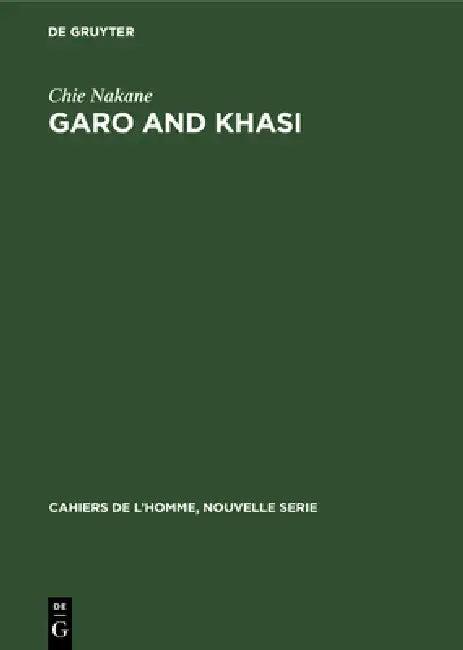 Garo and Khasi (English, Chie Nakane)