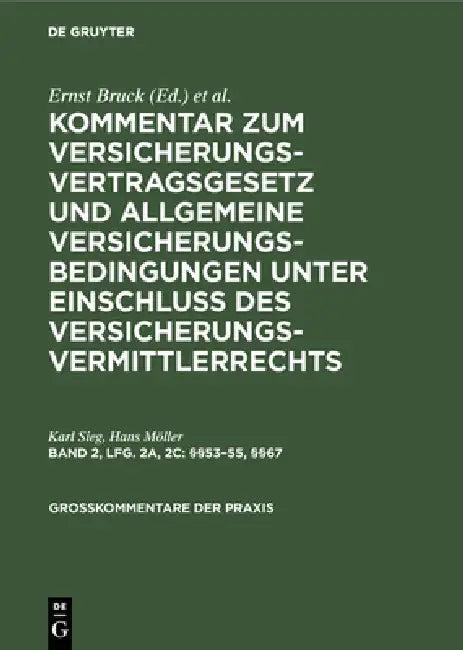 §§53-55, §§67 (English, Karl Sieg | Hans Möller)