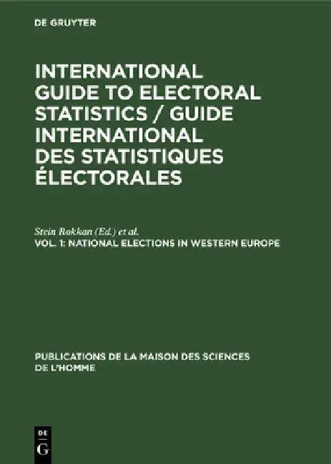 National Elections in Western Europe (English, Stein Rokkan | Jean Meyriat)
