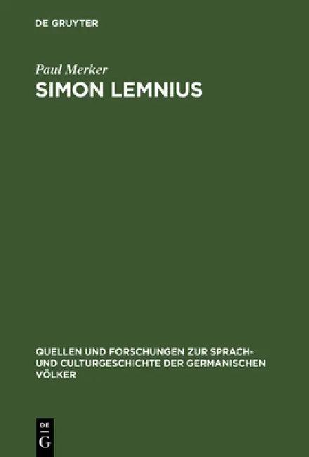 Simon Lemnius (English, Paul Merker)