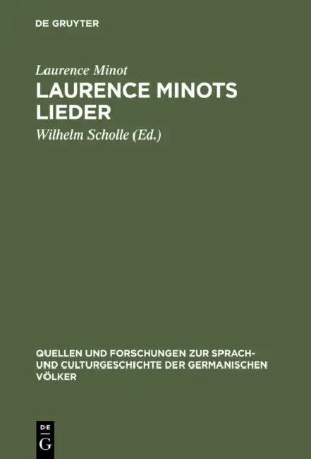 Laurence Minots Lieder (English, Laurence Minot | Wilhelm Scholle)