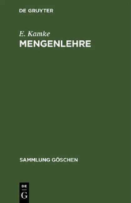 Mengenlehre (English, E. Kamke)