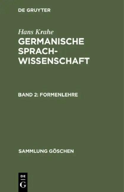 Formenlehre (English, Hans Krahe)