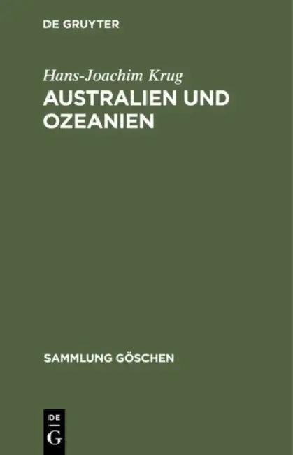 Australien und Ozeanien (English, Hans-Joachim Krug)