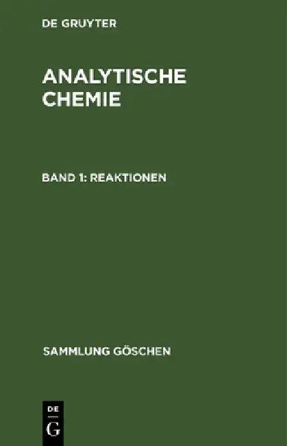 Reaktionen (English, Johannes Hoppe)