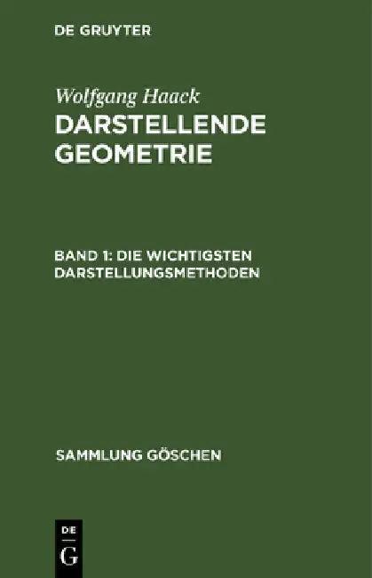 Die wichtigsten Darstellungsmethoden (English, Wolfgang Haack)