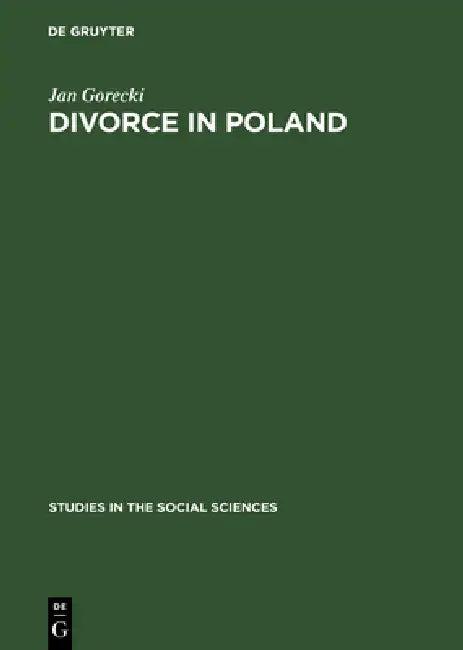 Divorce in Poland (English, Jan Gorecki)