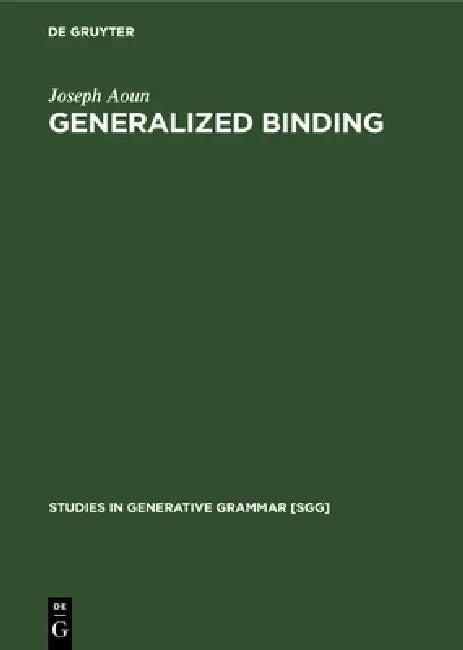 Generalized Binding (English, Joseph Aoun)