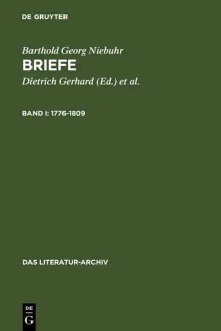 1776-1809 (English, Dietrich Gerhard | William Norvin | Barthold Georg Niebuhr)