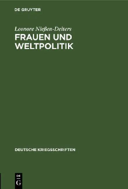 Frauen Und Weltpolitik (English, Leonore Nießen-Deiters)