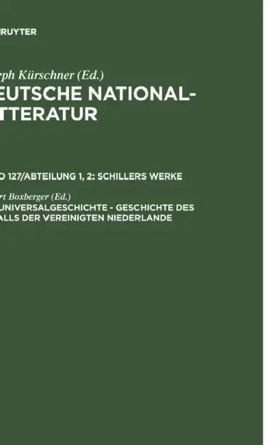 Universalgeschichte (English, Robert Boxberger)