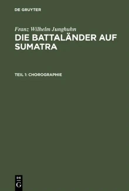 Chorographie (English, Franz Wilhelm Junghuhn)