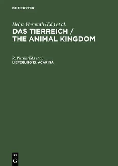 Acarina (English, Piersig | Heinz Wermuth | Robert Mertens)
