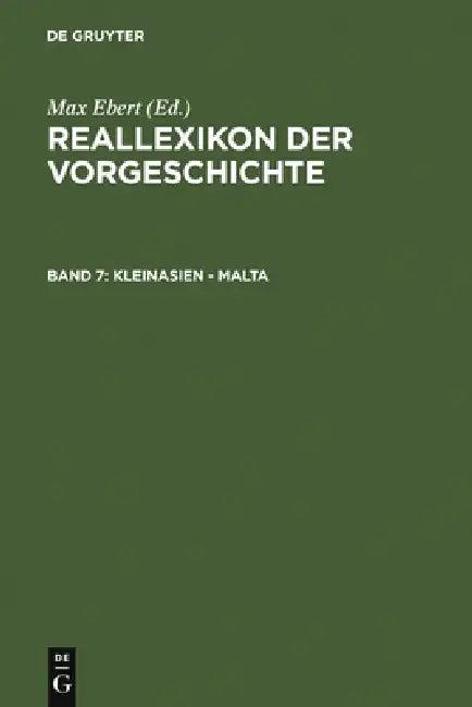 Kleinasien - Malta (English, Max Ebert)