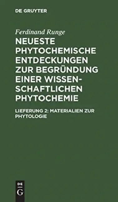 Materialien Zur Phytologie (English, Ferdinand Runge)