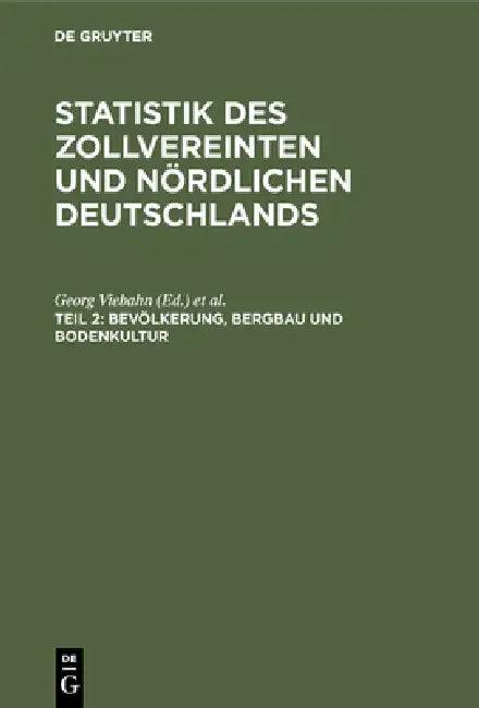 Bevölkerung, Bergbau und Bodenkultur (English, Georg Viebahn | Heinrich Dechen)