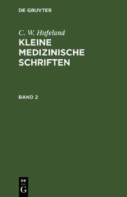 C. W. Hufeland (English, C. W. Hufeland)