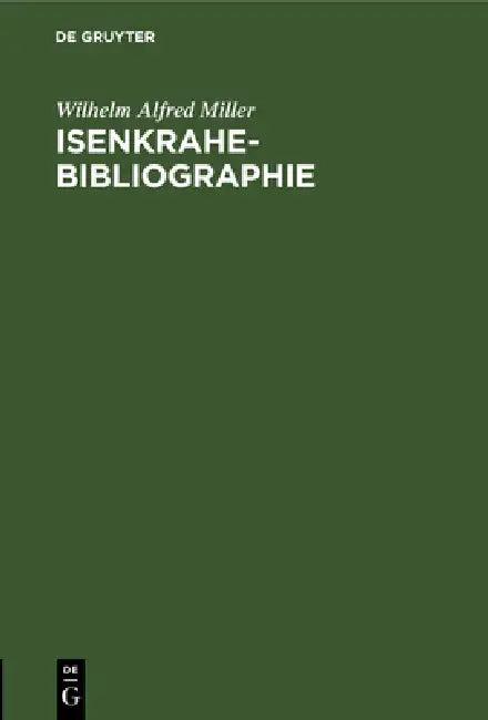 Isenkrahe-Bibliographie (English, Wilhelm Alfred Miller)