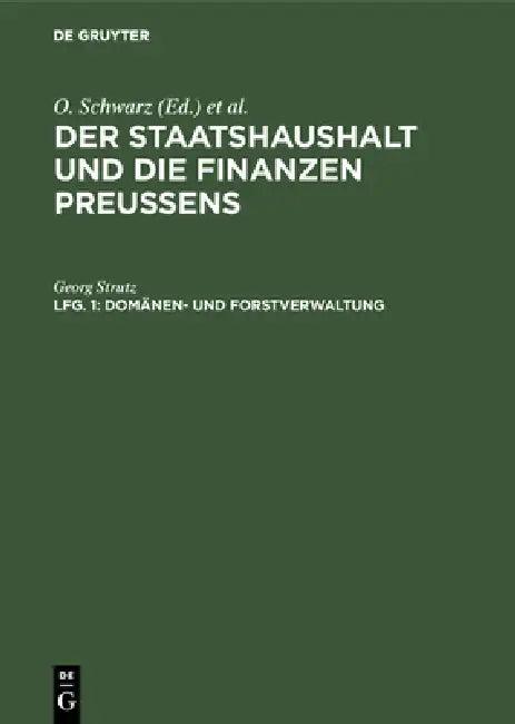 Domänen- und Forstverwaltung (English, Georg Strutz)