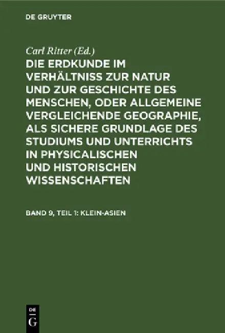 Klein-Asien (English, Carl Ritter)