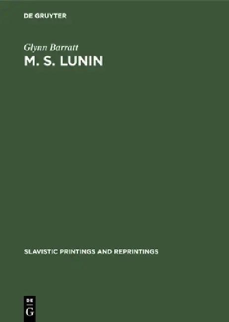 M. S. Lunin (English, Glynn Barratt)
